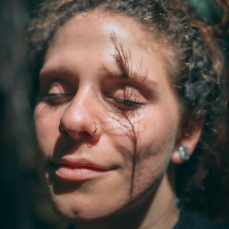 Portrait of Zephyr, group coordinator and fusion cooking expert